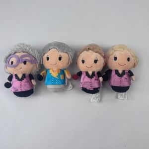 HALLMARK ITTY BITTYS THE GOLDEN GIRLS BOWLING TEAM SET Plush
